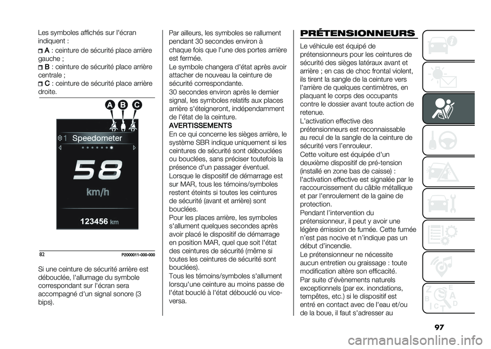 FIAT TIPO 4DOORS 2021  Notice dentretien (in French) ��
�&
�- ���
�
���� �� ������
�� ��	��� ����
���
������ �" �2
�- ���
�
���� �� ������
�� ��	��� ����
���
���
����	� �" �
�- ���
�
��