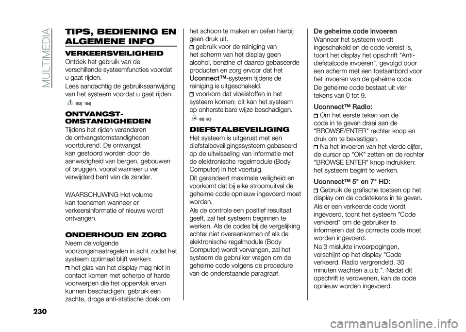 FIAT TIPO 4DOORS 2021  Instructieboek (in Dutch) ��1�9�@�:� �1�$�� �0
��� ����
�E ���������	 ��
��
�	����� ����
��������
����
��	����
�*��	��� ���	 ���
�
��� ��� ��
���
����������