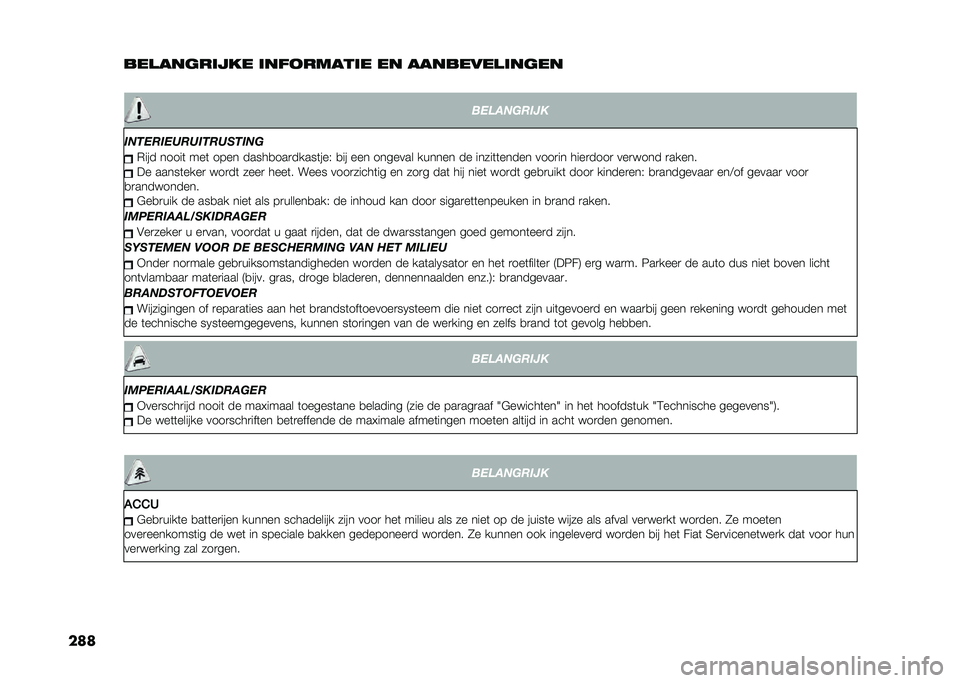 FIAT TIPO 4DOORS 2021  Instructieboek (in Dutch) �
��� ���
���	����� ���������� �� ��������
���	��
�
����������
���:���������:����:��� �)��� �����	 ���	 ���� �����
���