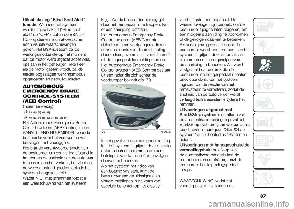 FIAT TIPO 4DOORS 2021  Instructieboek (in Dutch) ��
�4������� ����	� �A����	� �&��� �#���
 ��A�F
���	�����
�������
 ���	 ��2��	���
���
��	 ���	���������� �4�G�>���� ����	
����
�	�G �