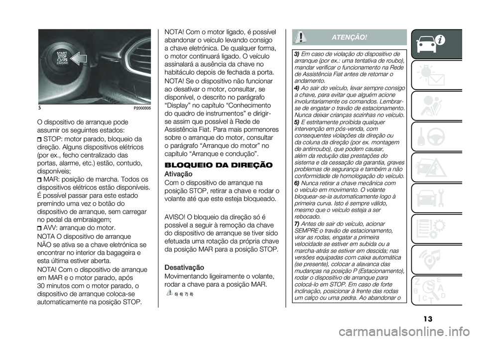 FIAT TIPO 4DOORS 2021  Manual de Uso e Manutenção (in Portuguese) ���
�.�D�E�E�E�P�E�O
�6 �
����
������
 �
�	 ��������	 ��
�
�	
������� �
� ��	������	� �	����
�
��2 �,�D�6��2 ��
��
� �����
�
� ���
���	��
 �
�
�
�