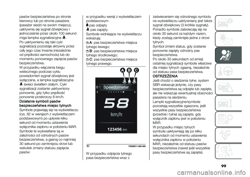 FIAT TIPO 4DOORS 2021  Instrukcja obsługi (in Polish) ������� ��	����	���	�"���� �� �������	
�
��	����� ��� �� �������	 ������	��
�2������	� ���	��� �� �����
 �
��	�����4�
���
��