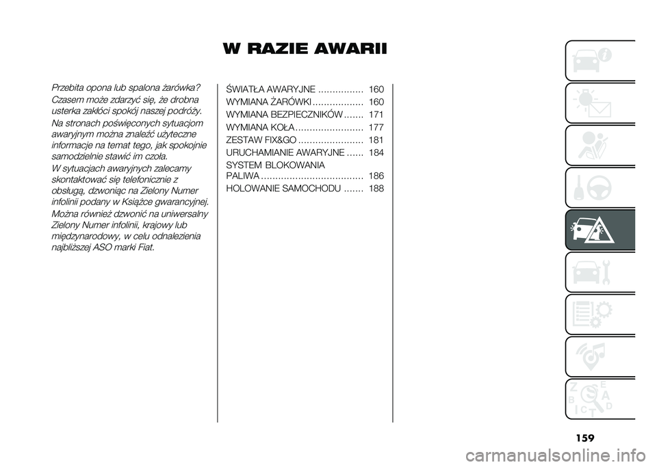 FIAT TIPO 4DOORS 2021  Instrukcja obsługi (in Polish) ���
� �
�
��� �
��
�
���!���	���� ����� ��� ������� ������
��g
�+����	�
 �
���	 �������  ���� ��	 ����������	��
� ���
�#��� ����