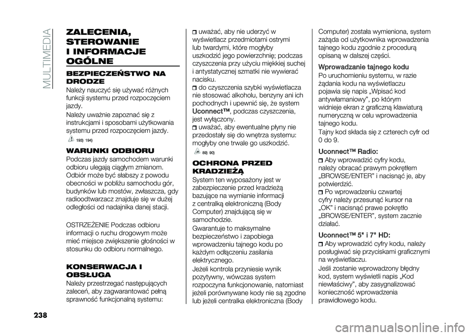 FIAT TIPO 4DOORS 2021  Instrukcja obsługi (in Polish) ��>�*�3�C�D�>�7�@�D�<
��� ��
�������
�S
����
���
���
� �����
��
���
������
����	���������� ��
��
����
�8���	�� �������  ��� �����