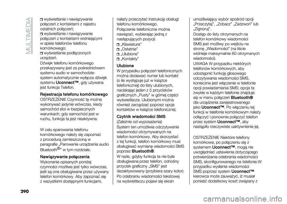 FIAT TIPO 4DOORS 2021  Instrukcja obsługi (in Polish) ��>�*�3�C�D�>�7�@�D�<
��� ������	������	 � ������������	
���#����	�" � �
�����
���
� � ��	��	����
���������$ ���#����	�"�( ������	���