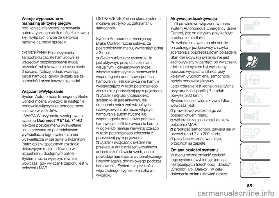 FIAT TIPO 4DOORS 2021  Instrukcja obsługi (in Polish) ����� �� � � ��������� �
��������$ �� � ����� �����)�
�1
��� �
����	� ����	���	���� �$��
������
�����
�������	�� ������
 