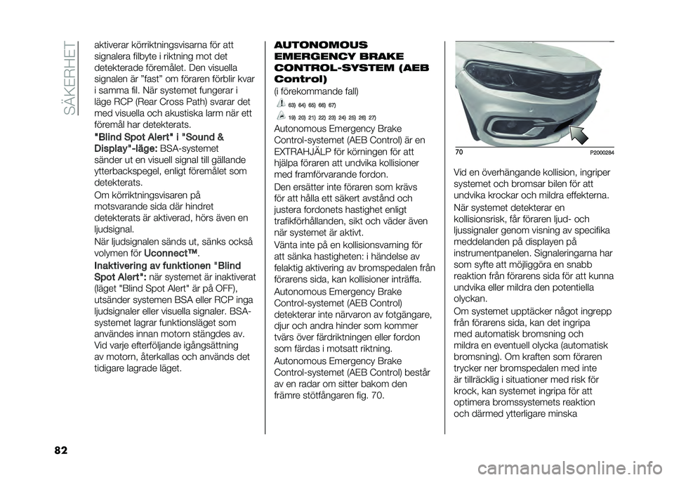 FIAT TIPO 4DOORS 2021  Drift- och underhållshandbok (in Swedish) ��!�@�:�#�*�;�#�&
�� ���	������ �������	������������ ��� ��	�	
��������� ������	� � ����	���� ���	 ���	
���	���	����� �������