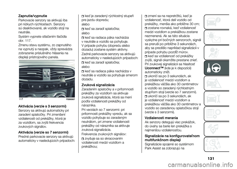 FIAT TIPO 4DOORS 2021  Návod na použitie a údržbu (in Slovakian) ����F�
����
���0������
��
� ���
������ ������� �� ��
������( ���
��� ��"��
��� ��)����������� �,������
��( ����
��������%�