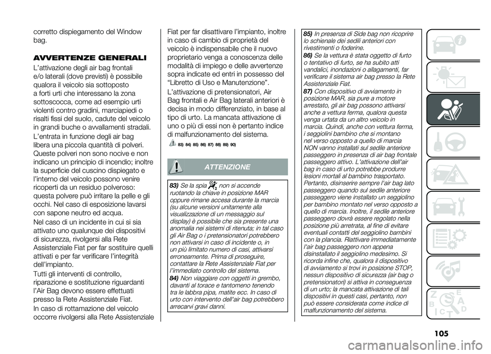 FIAT DOBLO PANORAMA 2019  Libretto Uso Manutenzione (in Italian) ���
������
�
� ��������	�
���
� ��� �Z�����H
��	��
��������
�� ���
�����
��4�	�
�
���	����� ����� �	�� ��	� �����
�	��
��=� ��	�
