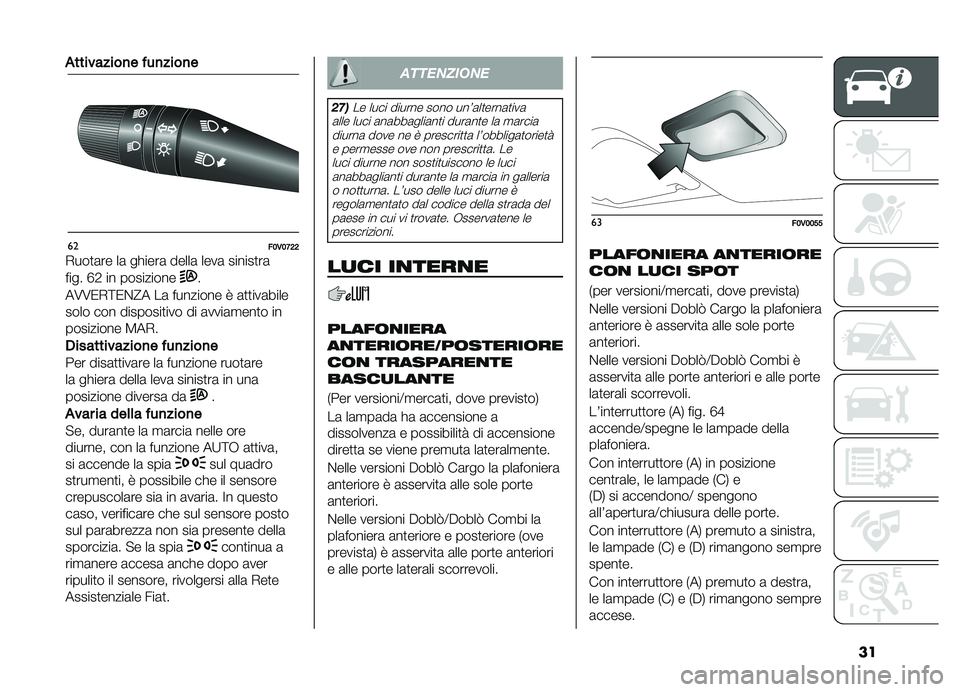 FIAT DOBLO PANORAMA 2019  Libretto Uso Manutenzione (in Italian) ��
�!���������
����
����
�
����;�,�;�A�@�@
�+���
�	�� ��	 ��!����	 �����	 ����	 ������
��	
���� �F�1 �� ���������
�
��6�6�0�+�<�0�%�@� ��	 