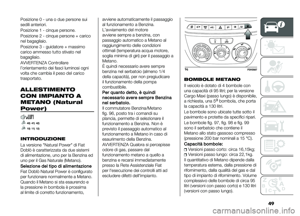 FIAT DOBLO PANORAMA 2019  Libretto Uso Manutenzione (in Italian) ��
��������� �3 �I ���	 � ��� ������� ���
������ �	��
�������
��������� �C �I ������ ��������
��������� �1 �I ������ ��