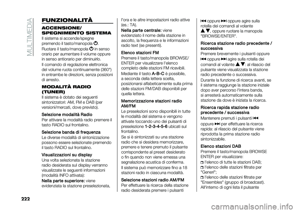 FIAT DOBLO PANORAMA 2020  Libretto Uso Manutenzione (in Italian) ��8�;��<�:�8�0��:�
��� ��
�
���	�
�����E
�����
���	�
��+
�����
����
��	 �������
�:� ����
��
�	 �� �	�������=������
����
���� �� �
�	��
