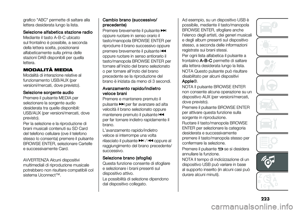 FIAT DOBLO PANORAMA 2020  Libretto Uso Manutenzione (in Italian) ������	���� �5����5 ����
��
�
� �� ��	��
�	�� �	���	
���
�
���	 ��������	�
�	 ����� ��	 ����
�	�
�#��	�����
� ��	�������� �������
� 