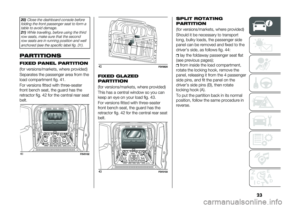 FIAT DOBLO PANORAMA 2019  Owner handbook (in English) ��
�
��	�&���� ��� ��������� ���
���� ������
�����	�
� ��� ����
� ������
��� ���� �� ���� � ����� �� ����	� �������
�
�