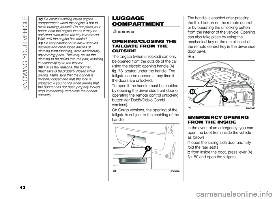FIAT DOBLO PANORAMA 2019  Owner handbook (in English) ��A�.�-��#�.�?���-�H�,��8���#�&�E�
�� ��
�	
�$� ������� ����
�	�
� �	�
��	�� ��
��	�
�
����������
� ����
 ��� ��
��	�
� �	� ��� �� ����	� ��
