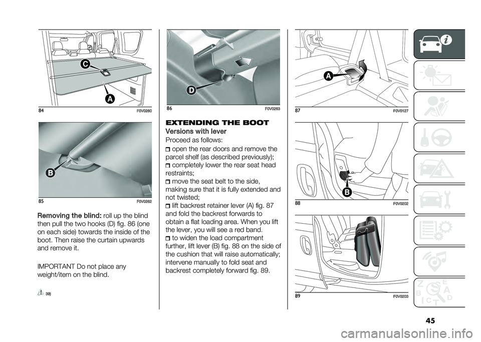 FIAT DOBLO PANORAMA 2021  Owner handbook (in English) ���	�
��9�,�9�>�=�9�	�
��9�,�9�>�=�>
�%���
����! �	�� ������F ���� �� ��� ���	�
�
����
 ���� ��� ��� ����
� �+��/ ��	�� �3�F �+��
�
��
 ���� �
