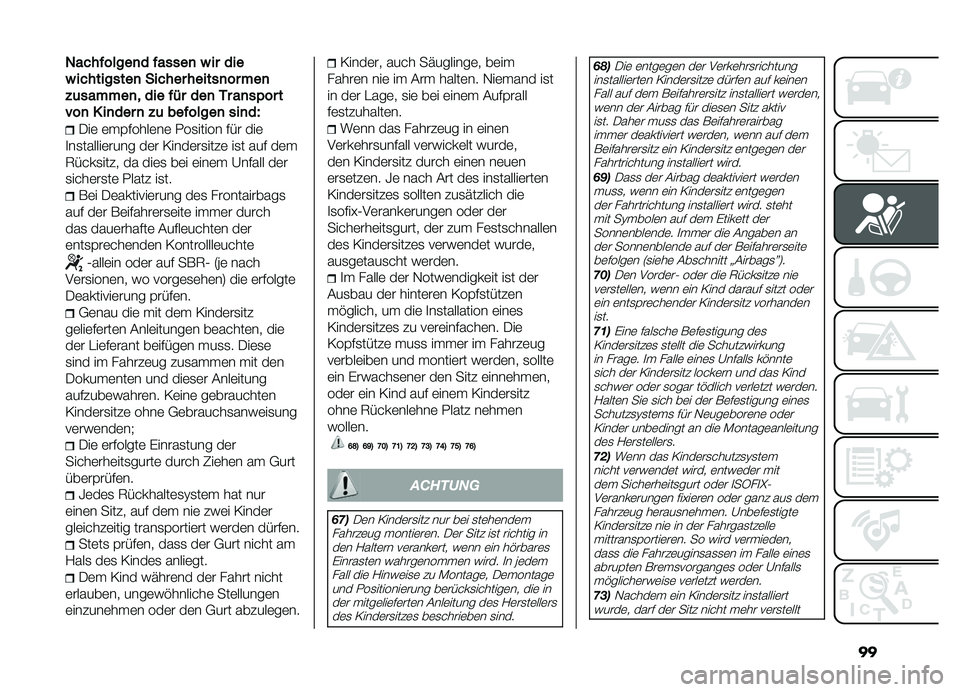 FIAT DOBLO PANORAMA 2019  Betriebsanleitung (in German) ��
�/���������
�������
������
�����������
������������
�����

�%�	������
�
���������
�-���
��$���
���
���
����
�%�	������