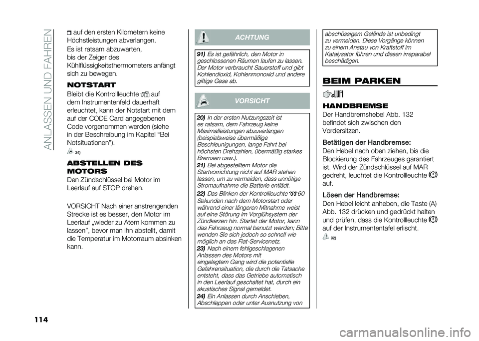 FIAT DOBLO PANORAMA 2021  Betriebsanleitung (in German) ���,�����%�,��A�,�����?�6�%�,
��� ��� ��	� �	��
��	� �/�����	��	�� ��	���	
�?�"� ��
���	��
�����	� ����	������	��
�%�
 ��
� ����
�� �����&