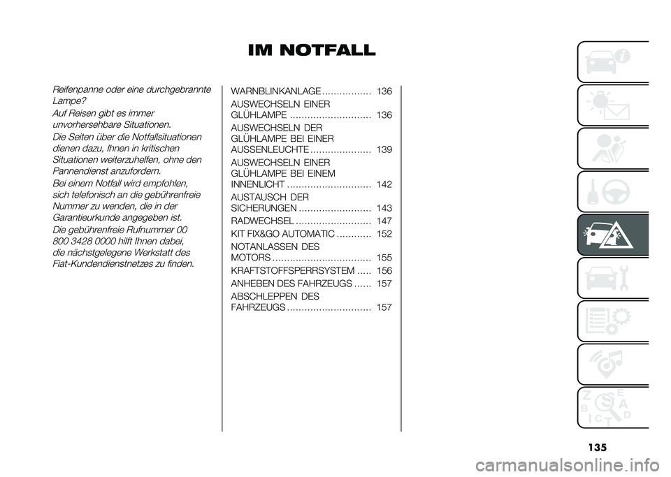 FIAT DOBLO PANORAMA 2021  Betriebsanleitung (in German) ���
�� ������
�
�6�	���	��$����	 ���	� �	���	 ���� ���	�������	
����$�	�^
��� �6�	��
�	� ���� �	�
 ����	��������	��
�	�����	 ��������