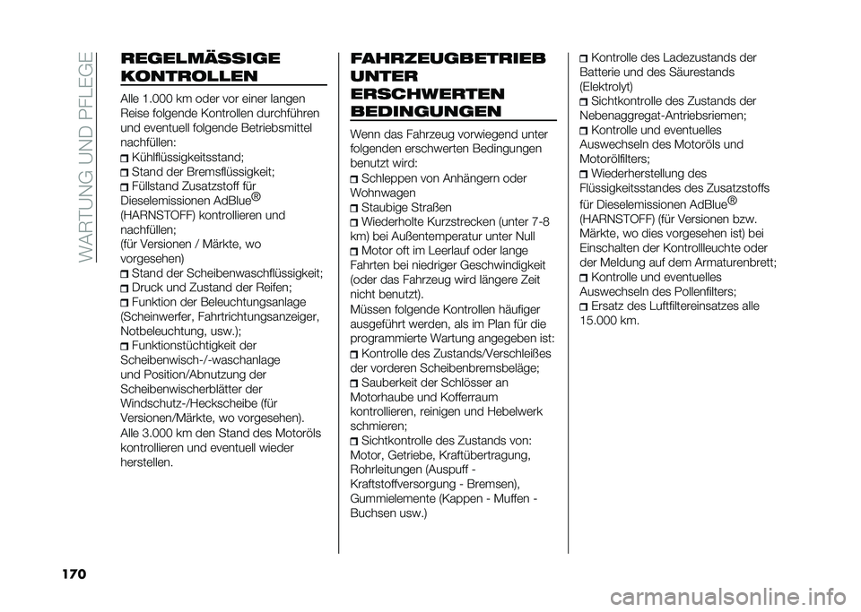 FIAT DOBLO PANORAMA 2021  Betriebsanleitung (in German) ����6�#�A�,�+��A�,���.���%�+�%
��
� �
��	��
��=����	�
�����
��
�
��
����	 �J��<�<�< �� ���	� ��� �	���	� �����	�
�6�	��
�	 �����	���	 �/�������