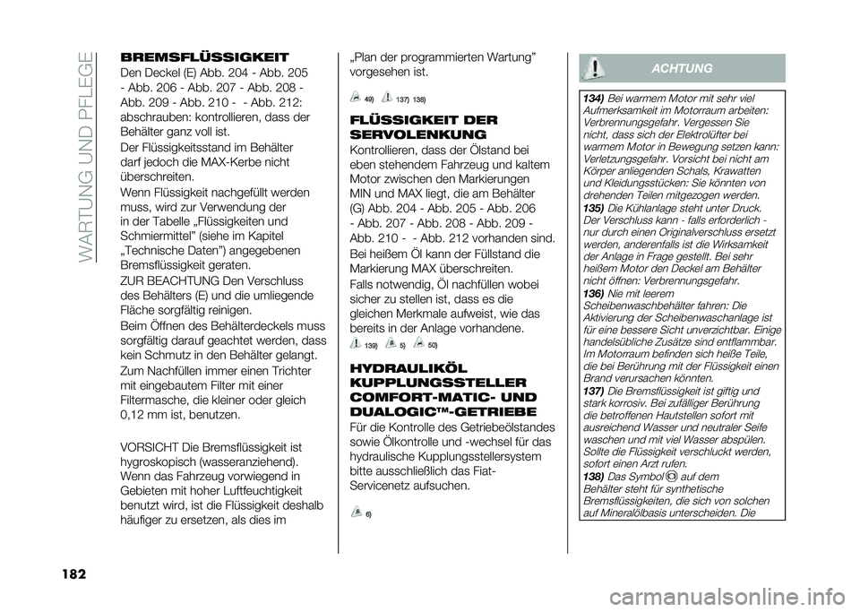 FIAT DOBLO PANORAMA 2021  Betriebsanleitung (in German) ����6�#�A�,�+��A�,���.���%�+�%
��� ��
�����
�����	����
��	� ��	� ��	� �5�%�7 ���� �:�<�M �0 ���� �:�<�9
�0 ���� �:�<�O �0 ���� �:�<�N �0 ���� �:�<�; �0