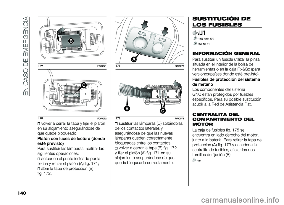 FIAT DOBLO PANORAMA 2019  Manual de Empleo y Cuidado (in Spanish) ���4��-�,�+�3������)��%�*��4�-�A�,
���
���
��B�3�B�B�H�A
�����B�3�B�B�H�G
������ �	 �����	� ��	 ��	��	 �
 ���"�	� �� ���	�� �
�� �� �	���"�	�
�����