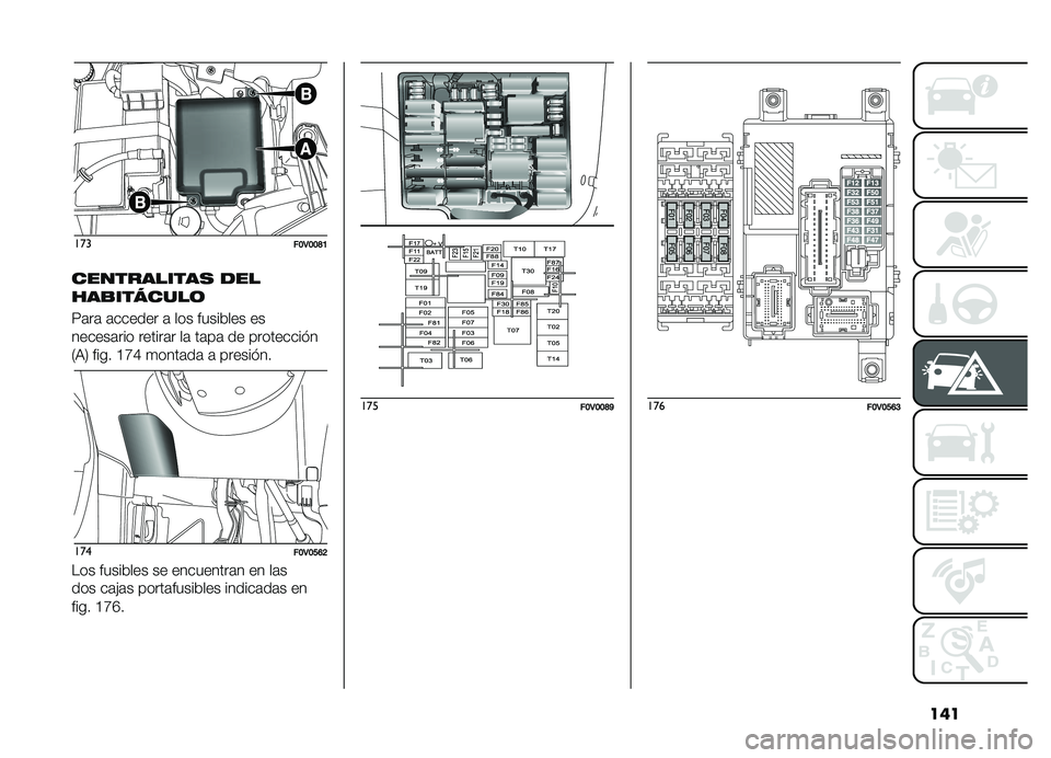 FIAT DOBLO PANORAMA 2019  Manual de Empleo y Cuidado (in Spanish) ���
�����B�3�B�B�J�A
�����������
 ���
���
�������	
�<�	��	 �	������ �	 ��� �������� ��
������	��� ������	� ��	 ��	��	 �� ������