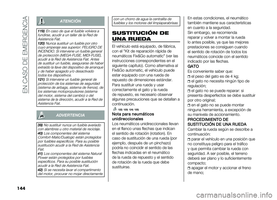 FIAT DOBLO PANORAMA 2019  Manual de Empleo y Cuidado (in Spanish) ���4��-�,�+�3������)��%�*��4�-�A�,
��� ��������
�	�	��

�� ��	�� �� ��� �� ������� ��������	 �	
���������! �	����� �	 �� ��	���� ��