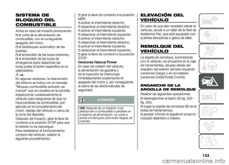 FIAT DOBLO PANORAMA 2019  Manual de Empleo y Cuidado (in Spanish) ���
�
��
���� ��
�
��	����	 ���
��	��
��
���
��
�,���1�	 �� ��	�� �� ��
��	��� �������	����0
�� ����� �� ��	 �	���
����	��� � ��
��