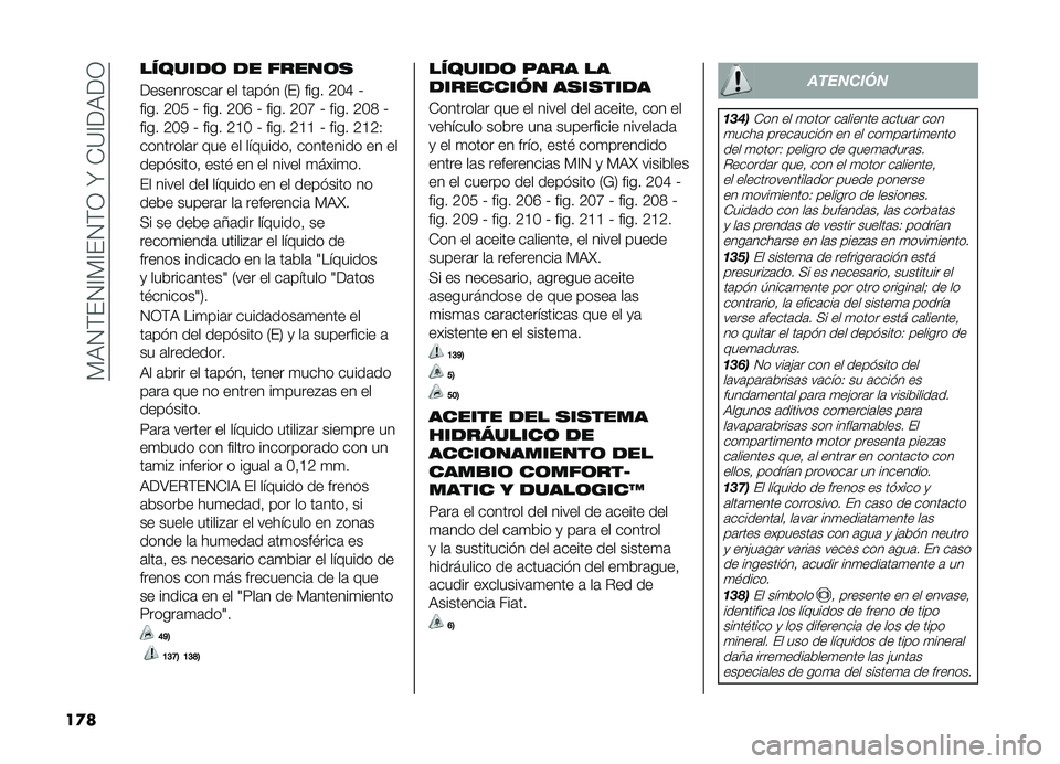 FIAT DOBLO PANORAMA 2019  Manual de Empleo y Cuidado (in Spanish) ��)�,�4�(��4�A�)�A��4�(�3��N��-�?�A��,��3
��
� �������	 �� �����	�
����������	� �� ��	�� � �2��5 ���� �8�:�G �B
���� �8�:�7 �B ���� �8�:�I �B ����
