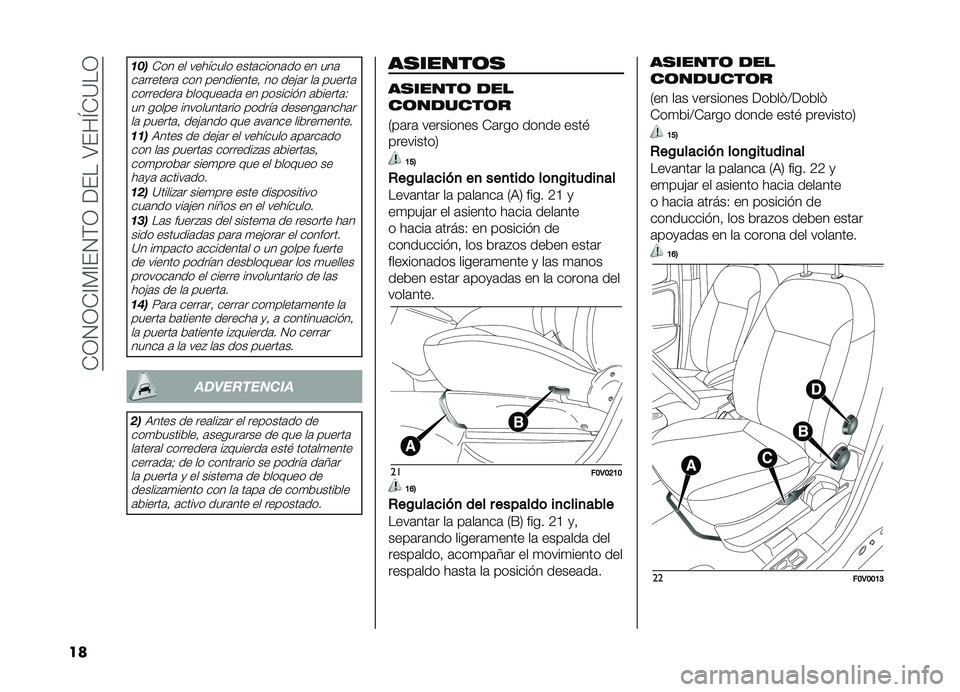FIAT DOBLO PANORAMA 2019  Manual de Empleo y Cuidado (in Spanish) ��-�3�4�3�-�A�)�A��4�(�3������>���Q�-�?��3
��
�	��
�-�� �� �������� ����	�����	�� �� ���	
��	�������	 ��� ����������! �� ���"�	� ��	 ��