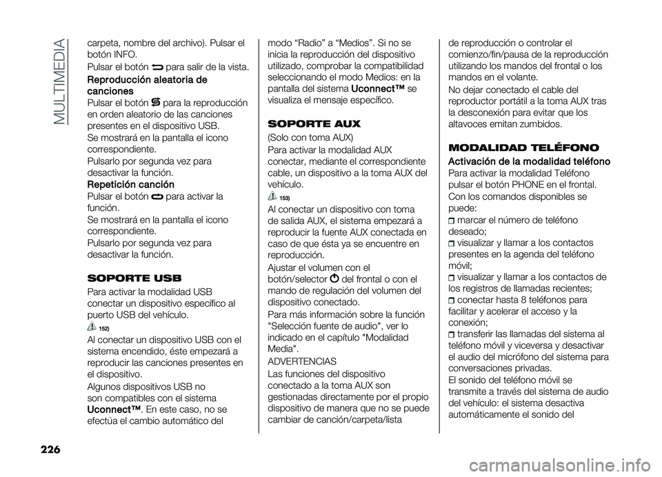FIAT DOBLO PANORAMA 2019  Manual de Empleo y Cuidado (in Spanish) ��)�?��(�A�)���A�,
���	 ��	�����	�! ���
��� ��� �	�������5� �<����	� ��
���� � �A�4��3�
�<����	� �� ���� �
��	��	 ��	��� �� ��	 �����	�
�+