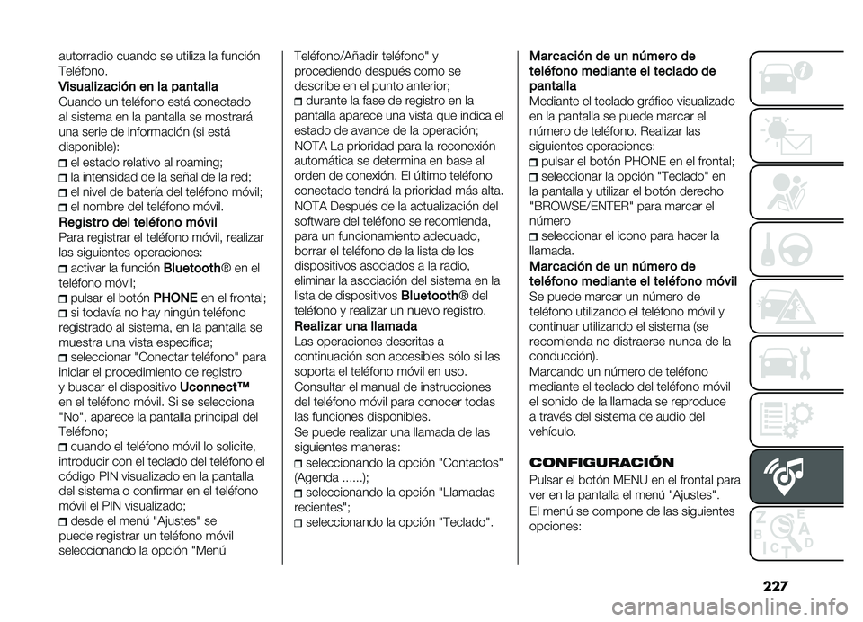 FIAT DOBLO PANORAMA 2019  Manual de Empleo y Cuidado (in Spanish) ���

�	������	��� ���	��� �� ������#�	 ��	 ������ �
�(���$�����
�3
������������
��
�����
�����
�-��	��� �� ����$���� ���� ��
