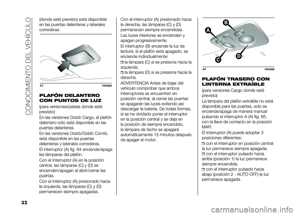 FIAT DOBLO PANORAMA 2019  Manual de Empleo y Cuidado (in Spanish) ��-�3�4�3�-�A�)�A��4�(�3������>���Q�-�?��3
��
�2����� ����$ ���������5 ���� ����������
�� ��	� ������	� ����	�����	� �
 ��	����	���
�
