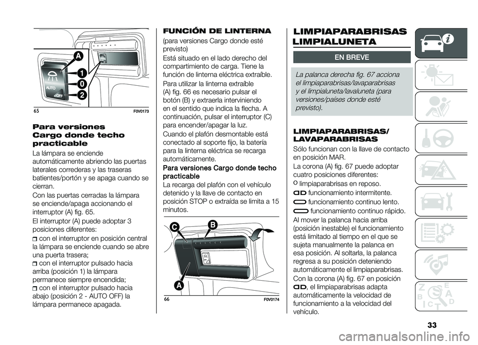 FIAT DOBLO PANORAMA 2019  Manual de Empleo y Cuidado (in Spanish) ��
����B�3�B�A�H�C
��!�%�! �0�#�%�)�� ��#�)
��!�%�&�  �(� ��(�# �$�#��*� 
�-�%�!��$���!�1��#
��	 ���
��	��	 �� ��������
�	����
�����	�
���� �	������� �