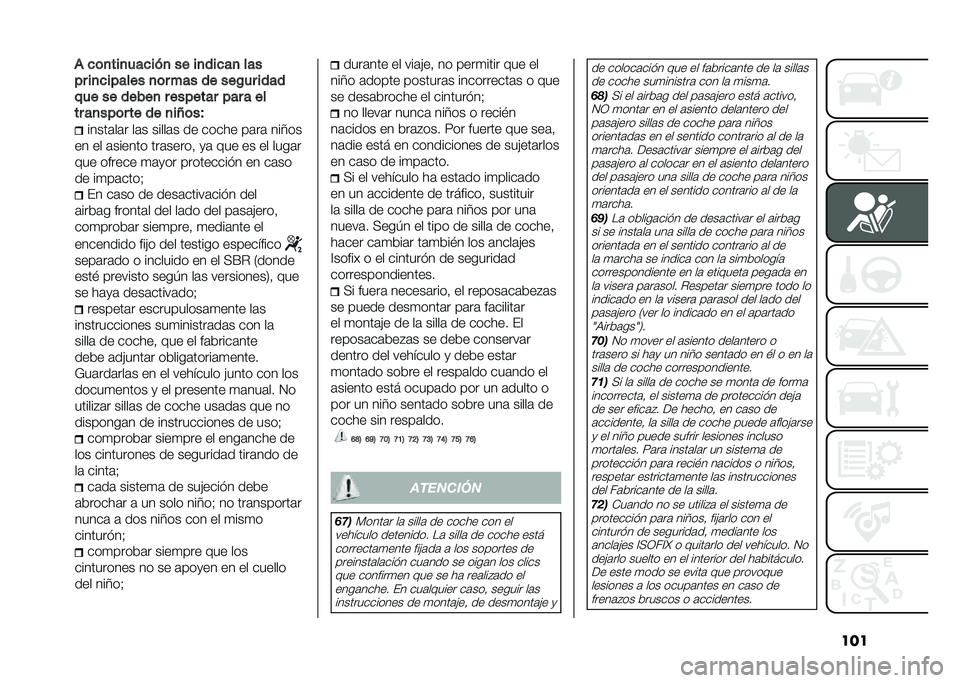 FIAT DOBLO PANORAMA 2020  Manual de Empleo y Cuidado (in Spanish) ���� ��	�
���
������
 �� ��
�����
 ���
�� ��
������� �
�	� ��� �� ���/�� ����
��� �� �����
 � ������� ��� � ��
�� ��
���	� �