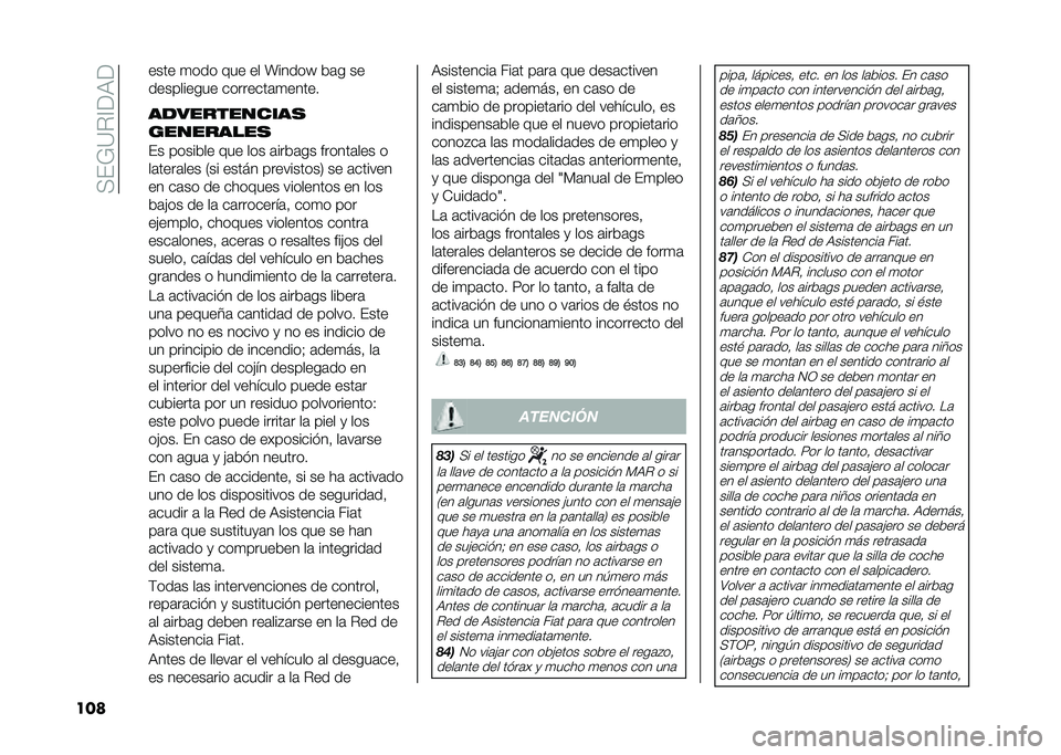 FIAT DOBLO PANORAMA 2020  Manual de Empleo y Cuidado (in Spanish) ��+��*�?�%�A��,�
��� ���� �
��� ��� �� �^�����P ��	� ��
���������� ��������	�
�����
������������
���������
�� ������� ��