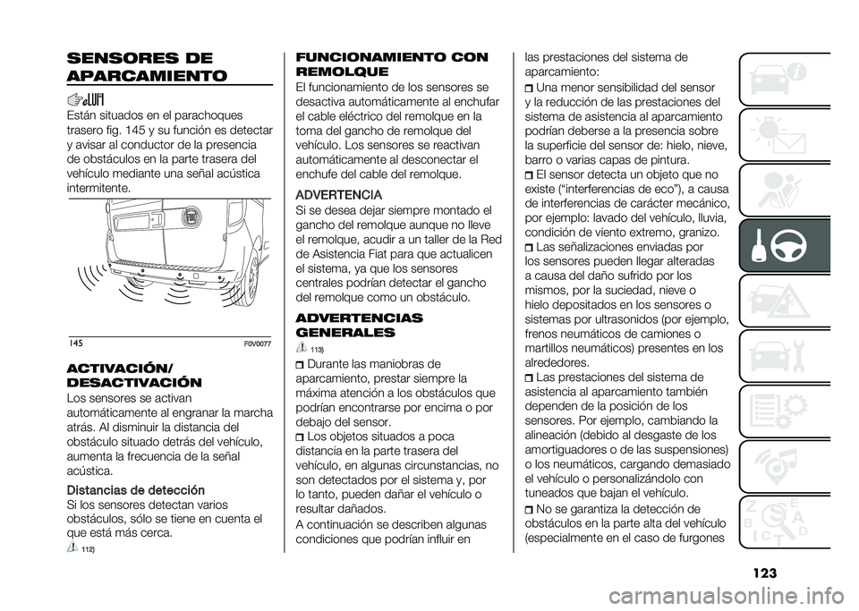 FIAT DOBLO PANORAMA 2020  Manual de Empleo y Cuidado (in Spanish) ����
���
�	���
 ��
������������	
����� �����	��� �� �� ��	��	�������
���	���� ���� �C�G�7 �
 �� ������ � �� �������	�
�
 �	���