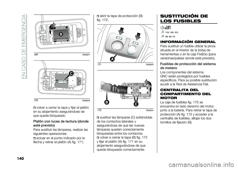 FIAT DOBLO PANORAMA 2020  Manual de Empleo y Cuidado (in Spanish) ���4��-�,�+�3������)��%�*��4�-�A�,
��� ���

��B�3�B�B�H�A���
��B�3�B�B�H�G������ �	 �����	� ��	 ��	��	 �
 ���"�	� �� ���	�� �
�� �� �	���"�	�
�����