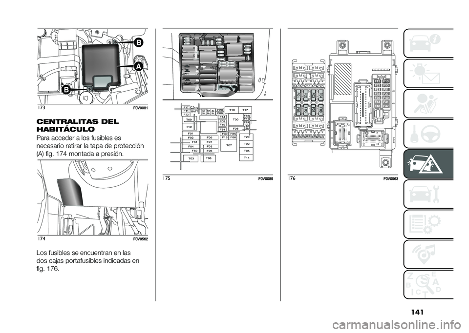 FIAT DOBLO PANORAMA 2020  Manual de Empleo y Cuidado (in Spanish) ������
��B�3�B�B�J�A
�����������
 ���
���
�������	
�<�	��	 �	������ �	 ��� �������� ��
������	��� ������	� ��	 ��	��	 �� ������