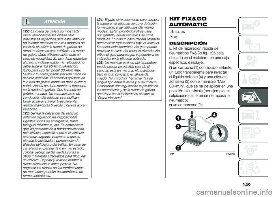 FIAT DOBLO PANORAMA 2020  Manual de Empleo y Cuidado (in Spanish) �����������
�	���
��	 �����	 �� ��	�����	 ���
�������	��	
�2��	��	 ����������@��	���� ����� ����$ ���������5 �� ����������	