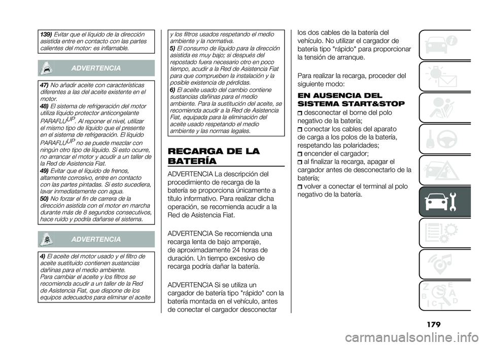 FIAT DOBLO PANORAMA 2020  Manual de Empleo y Cuidado (in Spanish) ��
��	���
�����	� ��� �� ������� �� ��	 �������� �
�	�������	 ����� �� �����	��� ��� ��	� ��	���� ��	������� ��� �
�����0 �