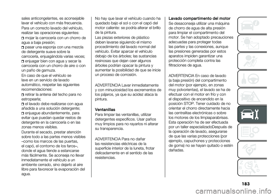 FIAT DOBLO PANORAMA 2020  Manual de Empleo y Cuidado (in Spanish) �����	��� �	����������	�����! �� �	������"�	���
��	��	� �� �������� ��� �
�� ����������	�
�<�	��	 �� �������� ��	��	�� ��� �