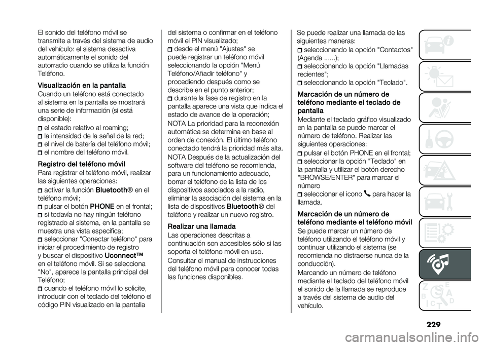 FIAT DOBLO PANORAMA 2020  Manual de Empleo y Cuidado (in Spanish) ����� ������ ��� ����$���� �
� ��� ��
���	���
��� �	 ���	��$� ��� ������
�	 �� �	����
��� ���������0 �� ������
�	 ����	�����
