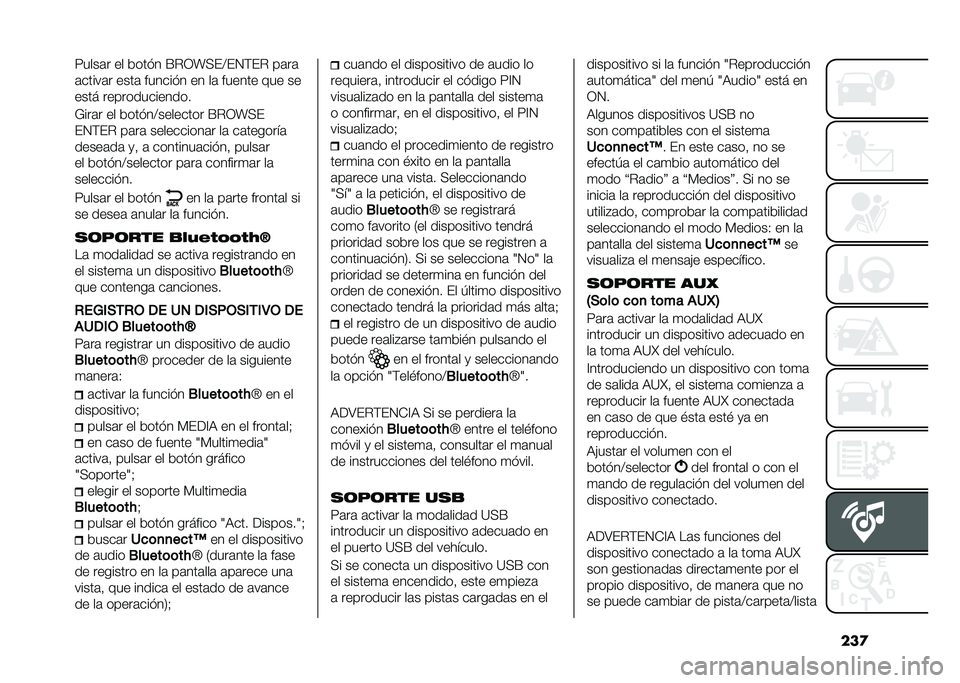 FIAT DOBLO PANORAMA 2020  Manual de Empleo y Cuidado (in Spanish) ���
�<����	� �� ���� � �F�%�3�^�+��@��4�(��% ��	��	
�	�����	� ����	 ������ � �� ��	 ������ ��� ��
���� ��������������
�*���	� �� ��