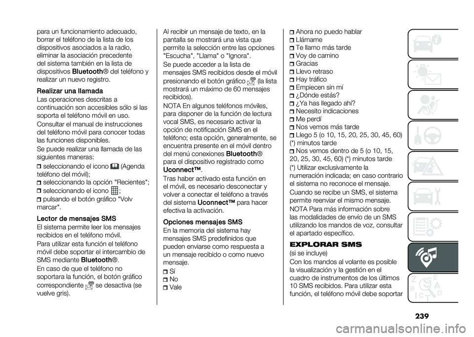 FIAT DOBLO PANORAMA 2020  Manual de Empleo y Cuidado (in Spanish) �����	��	 �� ��������	�
����� �	�����	���!
�����	� �� ����$���� �� ��	 �����	 �� ���
������������ �	�����	��� �	 ��	 ��	����!