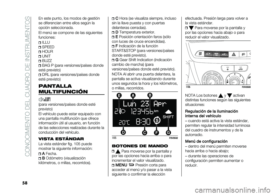 FIAT DOBLO PANORAMA 2020  Manual de Empleo y Cuidado (in Spanish) ��-�3�4�3�-�A�)�A��4�(�3������-�?�,��%�3�����A�4�+�(�%�?�)��4�(�3�+
�� �� ���� ������! ��� �
���� �� ������ �
�� ����������	� ����� �����