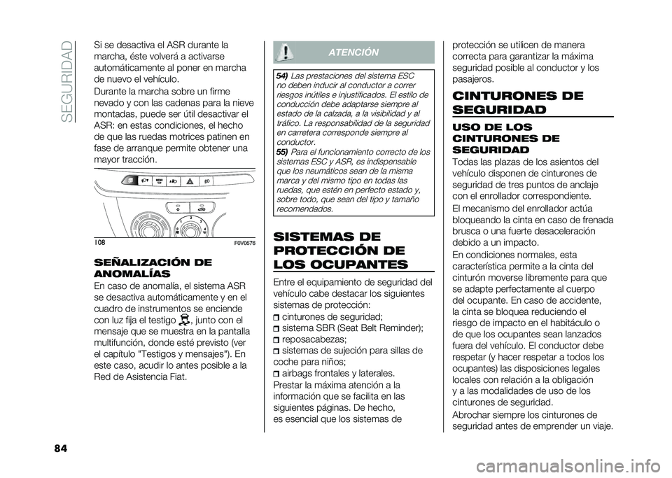 FIAT DOBLO PANORAMA 2020  Manual de Empleo y Cuidado (in Spanish) ��+��*�?�%�A��,�
�� �+� �� ����	�����	 �� �,�+�% ����	��� ��	
�
�	����	�! �$��� ������� �	 �	�����	���
�	����
�����	�
���� �	� ����� �� 