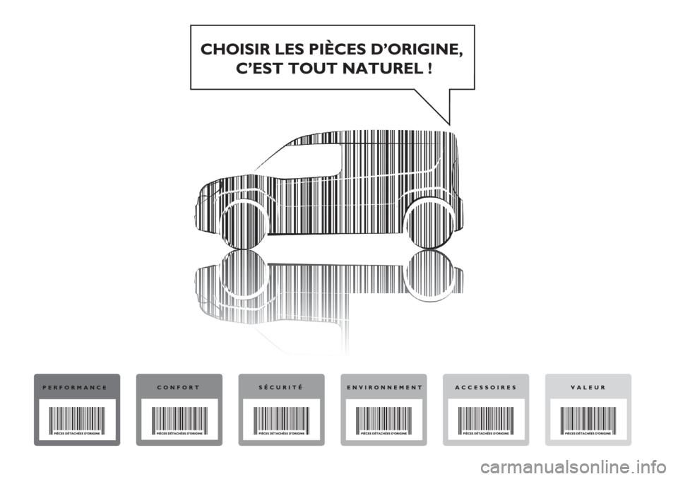 FIAT DOBLO PANORAMA 2018 Notice dentretien (in French) FIAT DOBLO PANORAMA 2018 Notice dentretien (in French)