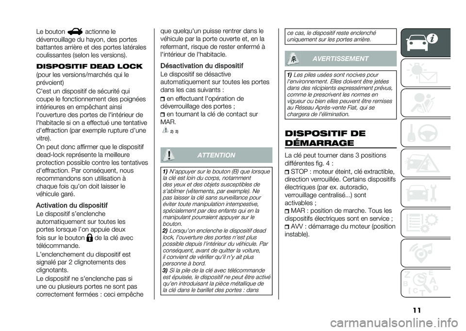 FIAT DOBLO PANORAMA 2020  Notice dentretien (in French) ���� ������
 ����
��
�
� �	�
���������
�	�	�� � �� ���+��
� ��� ������
������
��� ����
�#�� �� ��� ������ �	������	��
����	�
�